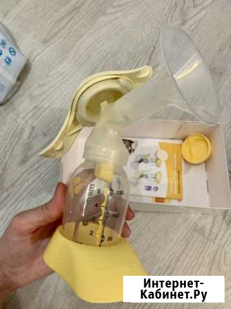 Молокоотсос ручной medela harmony с 2мя мембранами Ростов-на-Дону - изображение 1