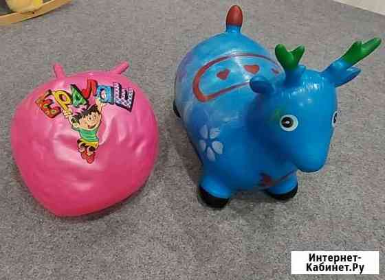 Прыгун ослик и мяч с рогами Петрозаводск