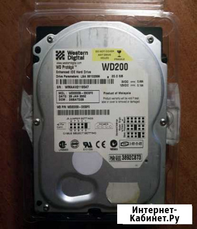 Жесткий диск Western Digital WD200 20GB IDE Нижний Новгород - изображение 1
