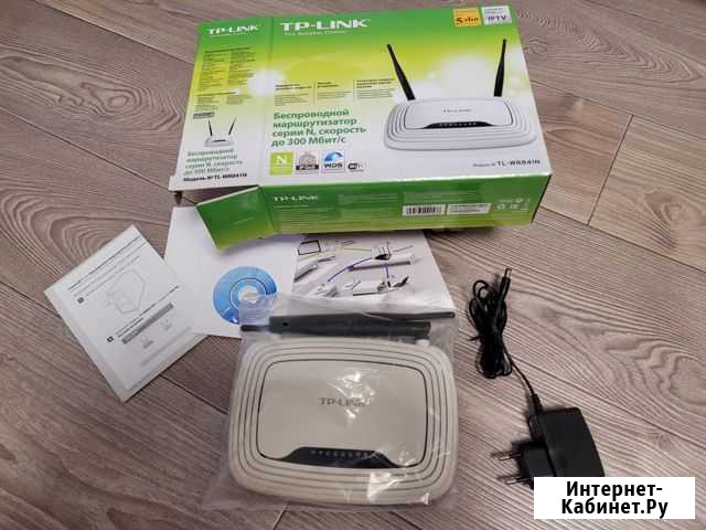 Wifi роутер TP-link WR841N Комсомольск-на-Амуре - изображение 1