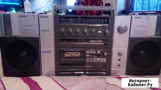 Винтажная магнитола Philips d8718 Мурманск - изображение 1