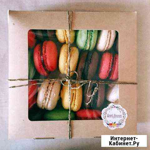 Пирожные макарони макаронс macarons Москва