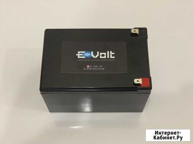 Аккумулятор 12 v 18 ah lifepo4 Краснодар - изображение 1