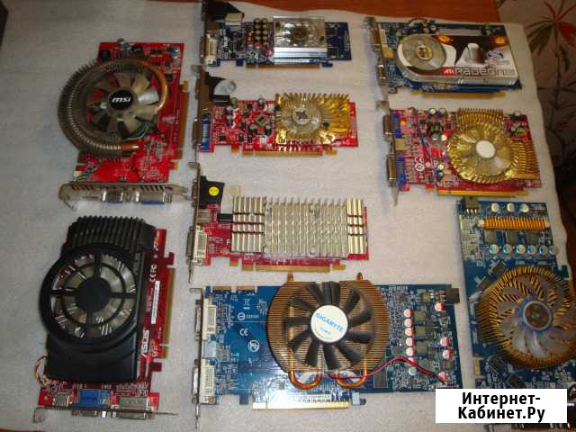 Видеокарты ddr3 и ddr5 Смоленск - изображение 1