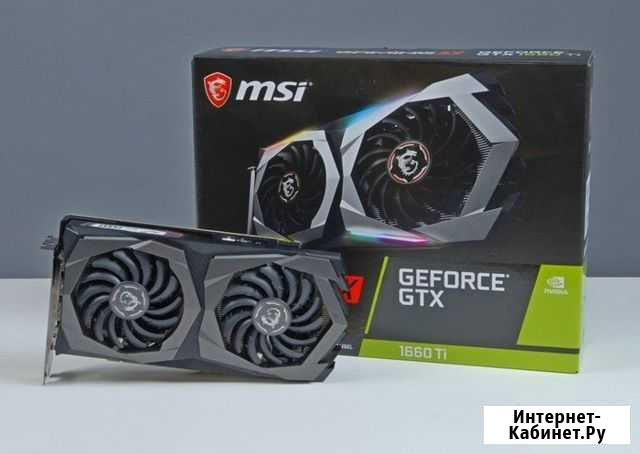 Msi geforce gtx 1660 ti Самара - изображение 1