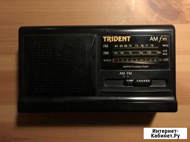 Радиоприемник портативный Trident AM/FM Portable Владимир - изображение 1