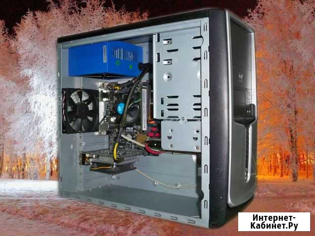 Игр.пк Pentium G4600/8 gbddr4/GTX 750 Ti(2gb) /SSD Мурманск - изображение 1