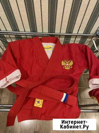 Самбовка кимоно крепыш размер 32 Новосибирск - изображение 1