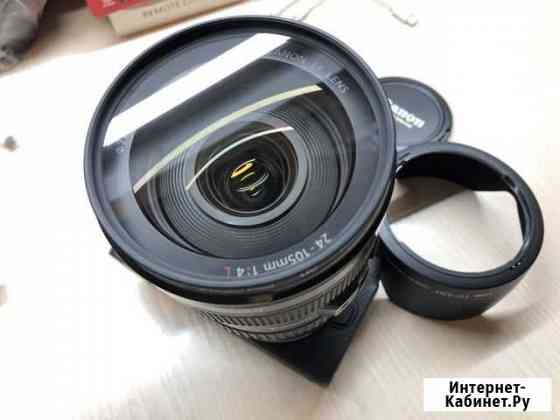 Canon ef 24 105mm f 4l is usm (как новый) Мытищи