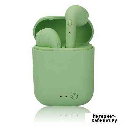 Наушники беспроводные новые из Китая Mini 2 green Владимир