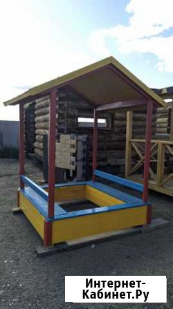 Детская песочница из дерева Челябинск - изображение 1
