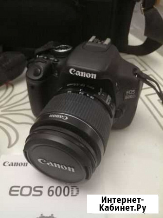 Зеркальный фотоаппарат canon 600d Абинск - изображение 1