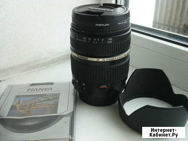 Объектив для Canon EFS Tamron 18-200 с комплектом Быково - изображение 1