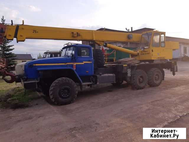 Услуга Автокрана 25т, ца-320 Бавлы - изображение 1