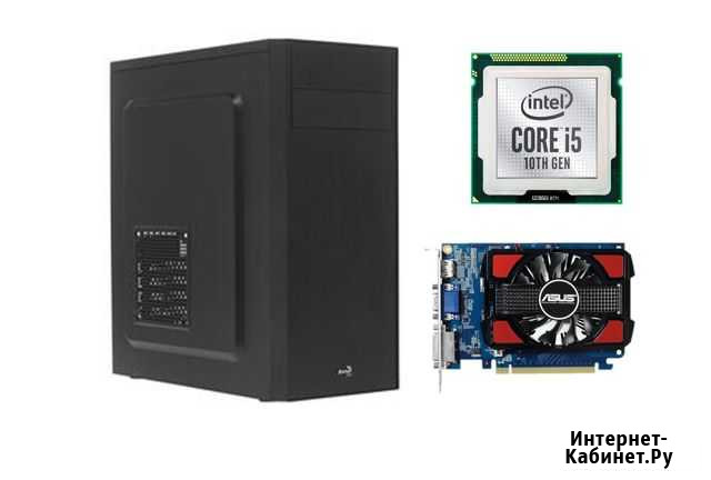 Игровой пк i5-10500 с 4 гиговой видеокартой Сочи - изображение 1