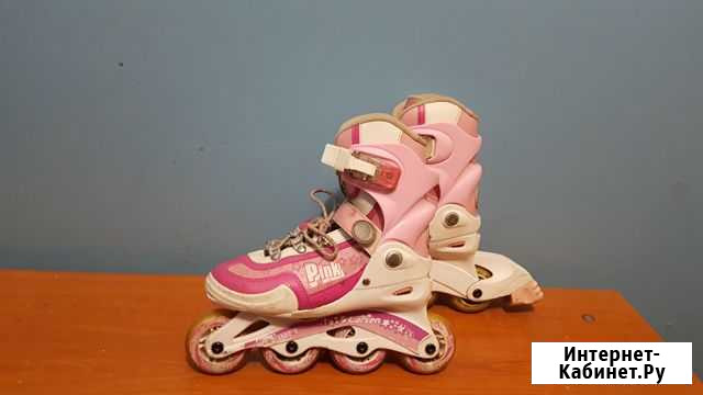 Коньки роликовые Larsen Pink Уфа - изображение 1