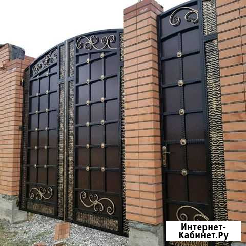 Ворота кованные не бу Назрань - изображение 1