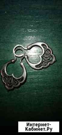 Серьги серебро 925 Барнаул