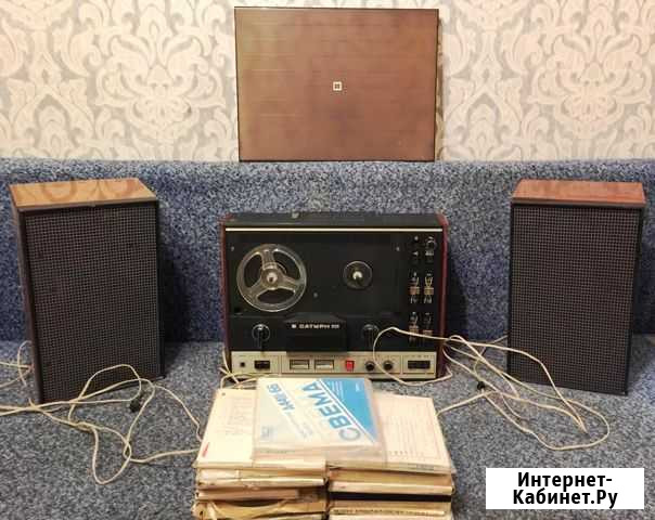 Магнитофон Сатурн 202 стерео. 1982 год Стерлитамак - изображение 1
