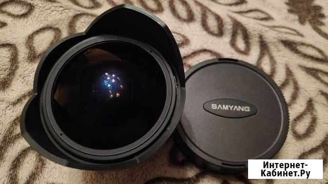 Samyang 8mm 1:3.5 UMC fish-EYE CS II Псков - изображение 1