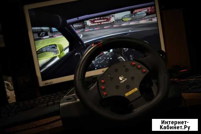 Руль Logitech momo racing Кирово-Чепецк - изображение 1