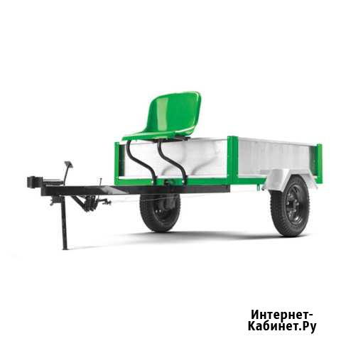 Caiman Грузовая тележка оцинкованная с прицепным у Красноярск - изображение 1
