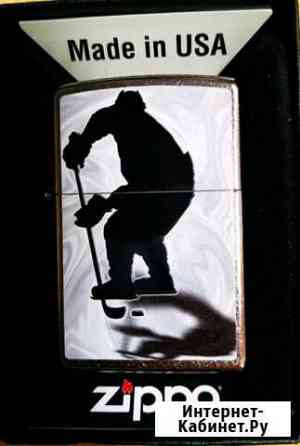 Зажигалка Зипо новая (хоккеист) Воронеж