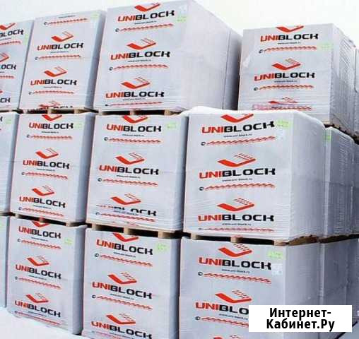 Газобетонные блоки Униблок Киров - изображение 1