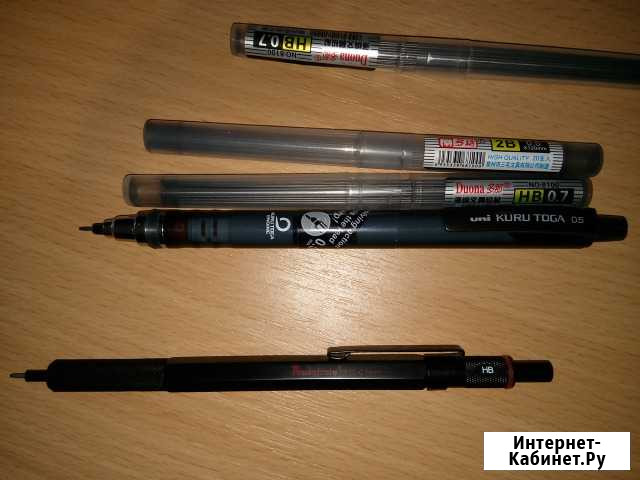 Карандаш механический Uni kuru toga 0.5mm с поворо Уфа - изображение 1