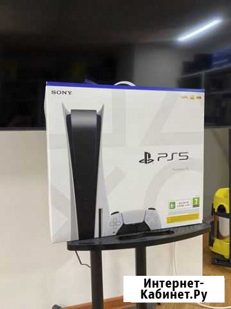 Sony playstation 5 с дисководом + 2 игры новая Кстово - изображение 1