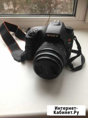 Зеркальный фотоаппарат Sony SLT-A57 (18-55) Брянск - изображение 1