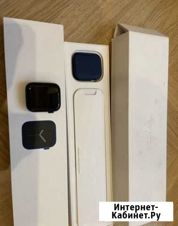 Смарт часы Apple watch 6 голубые силикон Энгельс - изображение 1