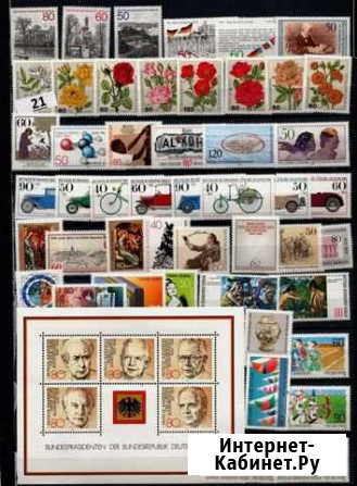 Марки Германии 1982 г. Чистые Казань - изображение 1