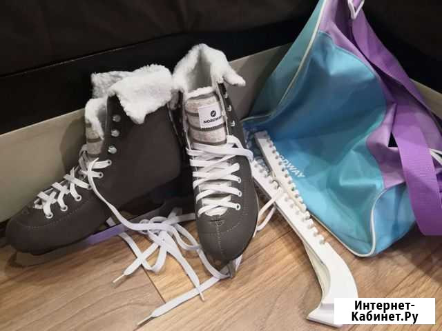 Коньки новые женские 39 размер Воронеж - изображение 1