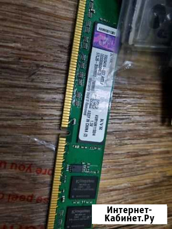 Оперативная память DDR3 Kingston 4GB PC1600 Барнаул - изображение 1