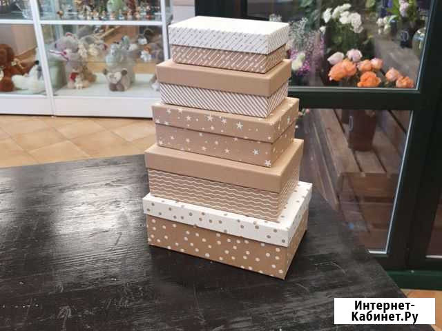 Коробка картонная для подарка Ярославль - изображение 1