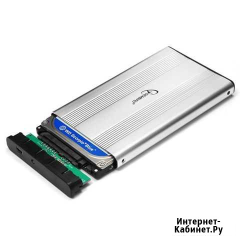 2.5 Внешний бокс Gembird EE2-U2S-5-S Карабаш - изображение 1