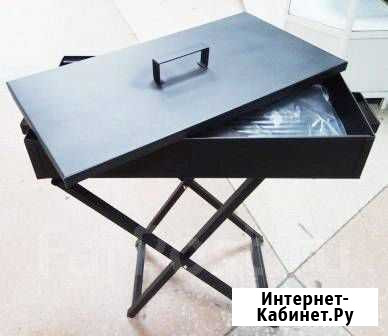 Мангал BBQ 5230-60 (60х30х10) высота 50/60см Хабаровск - изображение 1