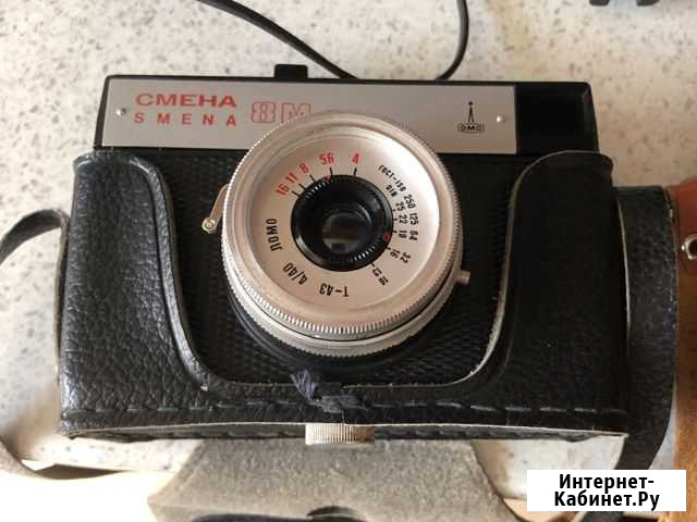 Плёночные фотоаппараты, Смена 8м, Фэд 5В,Эликон 35 Воскресенск - изображение 1