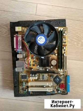 Материнская плата asus p5vd2-vm se+проц+озу Истра - изображение 1