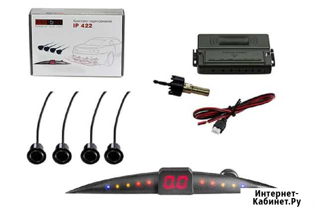 Парктроник Interpower IP-422 (на 4 датчика) черный Калининград - изображение 1