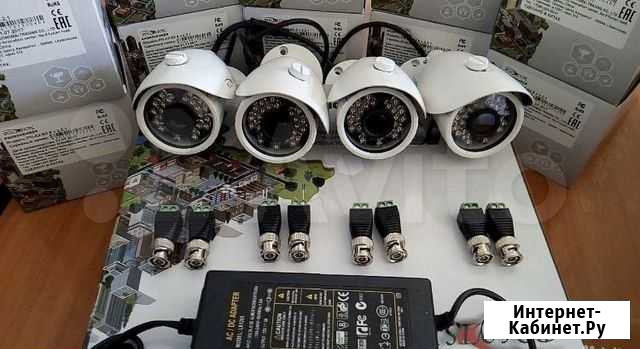 Комплект видеонаблюдения уличный ahd Online Нижний Новгород - изображение 1