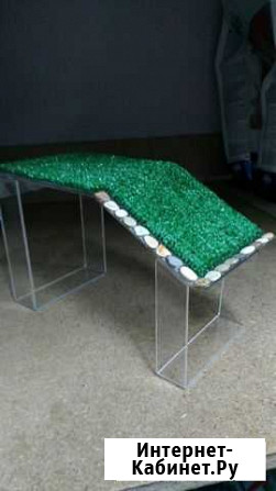 Мостик суша остров для черепахи Москва - изображение 1