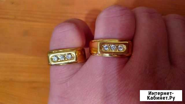 Перстни мужские (новые) позолоченные Воронеж - изображение 1