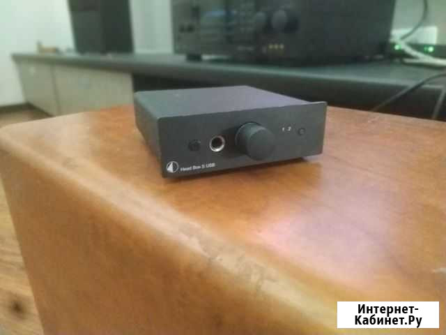 Усилитель для наушников Pro-Ject Head Box S USB Bl Череповец - изображение 1