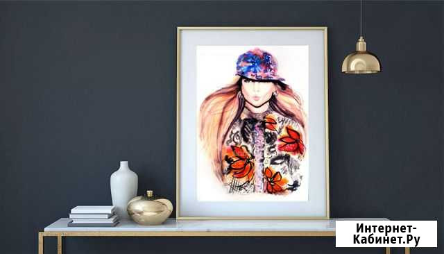 Акварельный портрет. Картина Казань - изображение 1