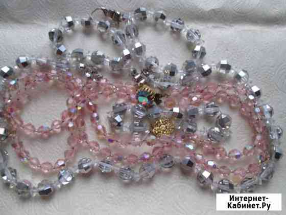 Бусы из хрусталя jablonex из 80-х прошлого века Ульяновск