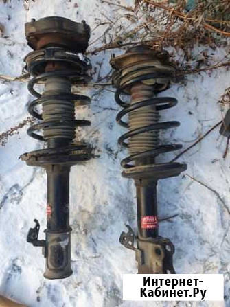 Продам передние амортизаторы на тойоту калдину 195 Петропавловск-Камчатский - изображение 1