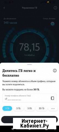 Гигабайты теле 2 Ульяновск - изображение 1