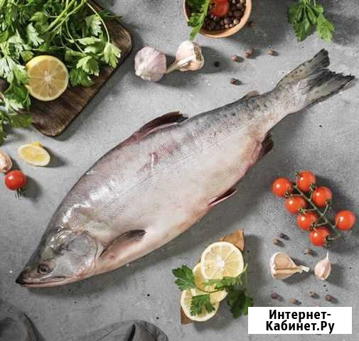 Горбуша тушка с головой / непотрошеная / Камчатка Торжок - изображение 1